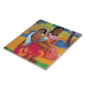 Paul Gauguin | Nafea Fpoipo (Wanneer bent u Getti) Tegeltje (Zijkant)