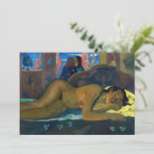 Paul Gauguin - Nevermore / O Taiti Bedankkaart (Staand voorkant)