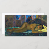 Paul Gauguin - Nevermore / O Taiti Bedankkaart (Voorkant / Achterkant)