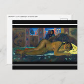 Paul Gauguin - Nevermore / O Taiti Briefkaart (Voorkant / Achterkant)