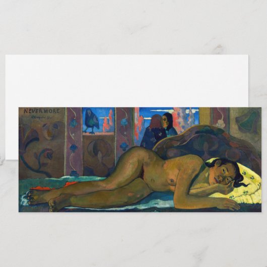Paul Gauguin - Nevermore / O Taiti Kaart (Voorkant / Achterkant)