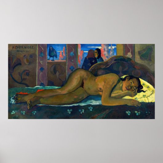 Paul Gauguin - Nevermore / O Taiti Poster (Voorkant)