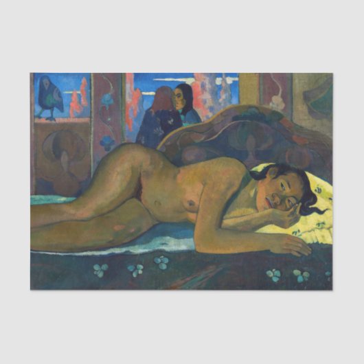 Paul Gauguin - Nevermore / O Taiti Tissuepapier (Voorkant)