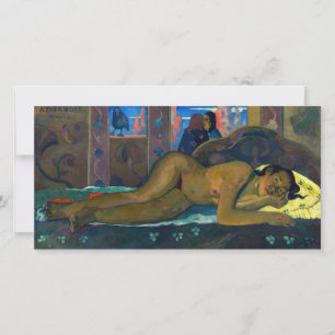 Paul Gauguin - Nooit Meer / O Taiti Bedankkaart
