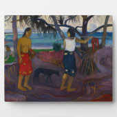 Paul Gauguin | Onder de Pandanus, 1891 (olie op ca Fotoplaat (Voorkant)