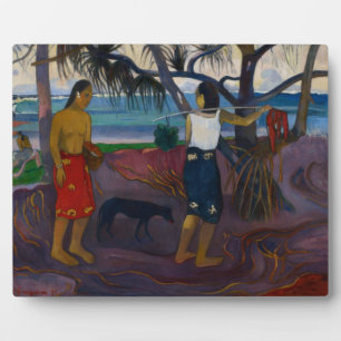 Paul Gauguin   Onder de Pandanus, 1891 (olie op ca Fotoplaat