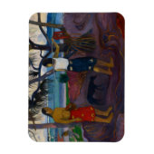 Paul Gauguin | Onder de Pandanus, 1891 (olie op ca Magneet (Verticaal)