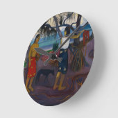 Paul Gauguin | Onder de Pandanus, 1891 (olie op ca Ronde Klok (Hoek)