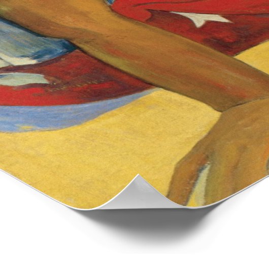 Paul Gauguin - Parau Api. Wat nieuws Poster (Hoek)