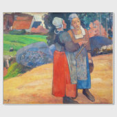 Paul Gauguin - Paysannes Breton Cadeaupapier (Vlak)