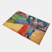 Paul Gauguin - Paysannes Breton Deurmat (Schuin)