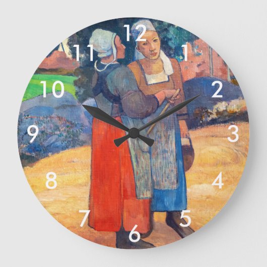 Paul Gauguin - Paysannes Breton Grote Klok (Voorkant)