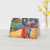 Paul Gauguin - Paysannes Breton Kaart (Gele Bloem)