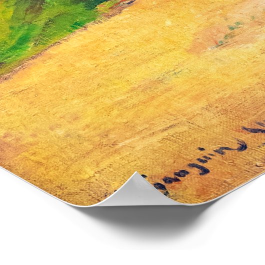 Paul Gauguin - Paysannes Breton Poster (Hoek)