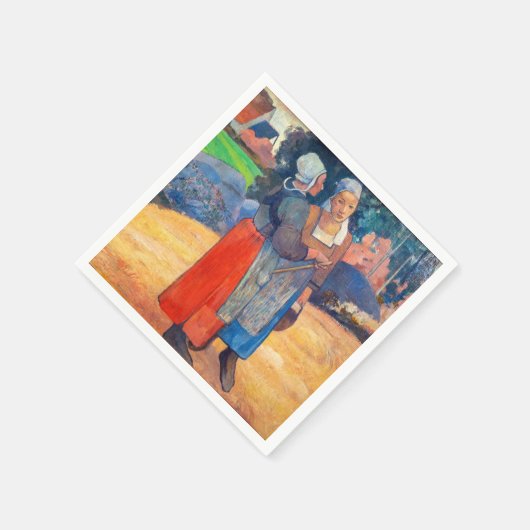 Paul Gauguin - Paysannes Breton Servet (Hoek)