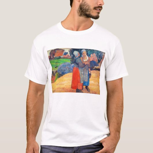 Paul Gauguin - Paysannes Breton T-shirt (Voorkant)