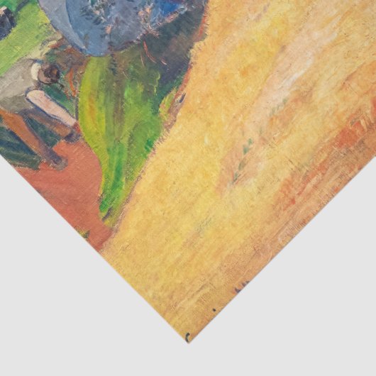 Paul Gauguin - Paysannes Breton Tissuepapier (Detail)
