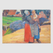 Paul Gauguin - Paysannes Breton Tissuepapier (Voorkant)