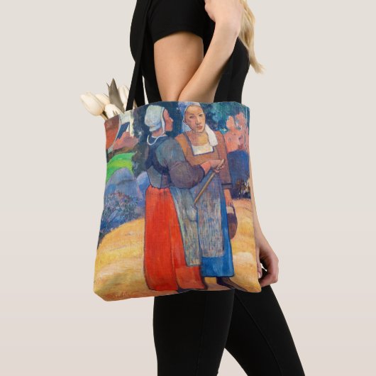 Paul Gauguin - Paysannes Breton Tote Bag (Dichtbij)