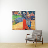 Paul Gauguin - Paysannes Breton Wandkleed (In Situ (horizontaal))