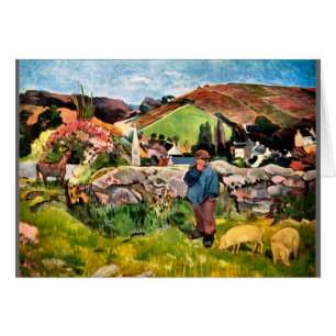 Paul Gauguin Persoonlijk - Contentment B-dagkaart
