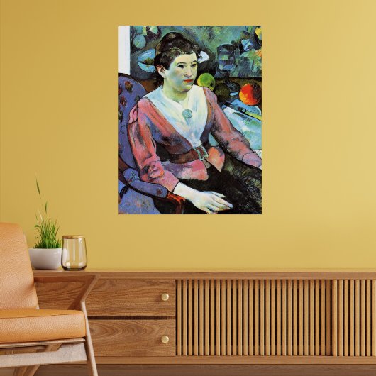 Paul Gauguin - Portret van een vrouw Poster (Woonkamer 2)