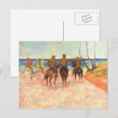 Paul Gauguin-Riders op het strand Briefkaart (Voorkant / Achterkant)