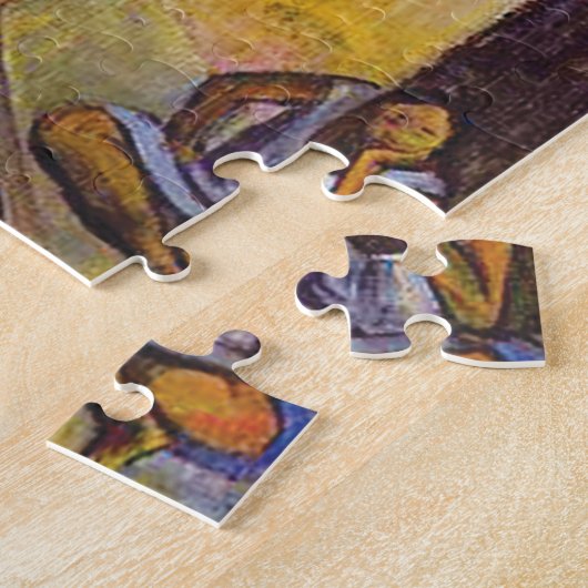 Paul Gauguin Road in Tahiti  Fine Art Legpuzzel (Zijkant)
