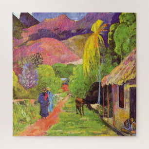Paul Gauguin Road in Tahiti  Fine Art Legpuzzel
