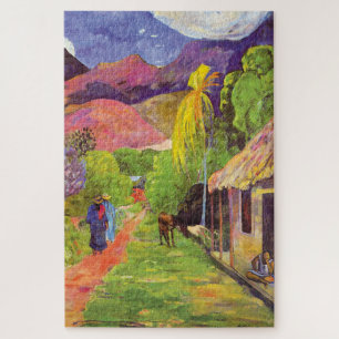 Paul Gauguin Road in Tahiti  Fine Art Legpuzzel