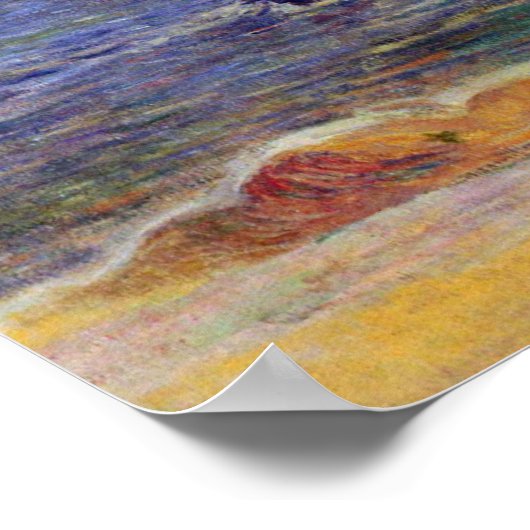 Paul Gauguin - Rocky Coast Fine Art schilderen Poster (Hoek)