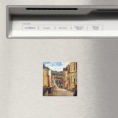 Paul Gauguin schilderij, Rue Jouvenet in Rouen Mag Magneet (Insitu (Vaatwasser))