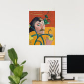 Paul Gauguin Self Portrait Modern Art Poster (Thuiskantoor)