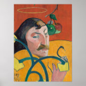 Paul Gauguin Self Portrait Modern Art Poster (Voorkant)