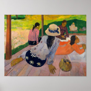Paul Gauguin   Siesta Poster