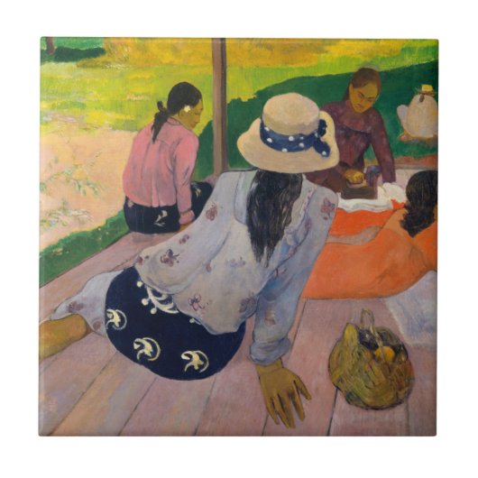 Paul Gauguin | Siesta Tegeltje (Voorkant)