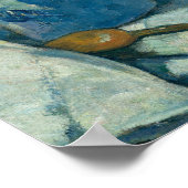 Paul Gauguin - stil leven met theepot en fruit Poster (Hoek)