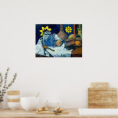 Paul Gauguin Still Life with Teapot and Fruit Poster (Keuken)