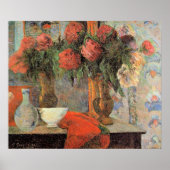 Paul Gauguin, Stilleven met witte kom, Poster (Voorkant)