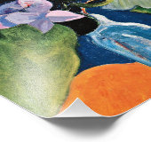 Paul Gauguin - stilstaand leven met bloemen en ido Foto Afdruk (Hoek)