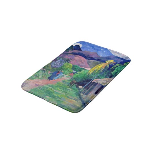 Paul Gauguin - Straat in Tahiti Badmat (Gekanteld)