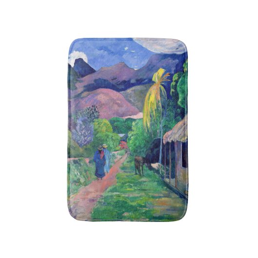 Paul Gauguin - Straat in Tahiti Badmat (Voorkant Verticaal)