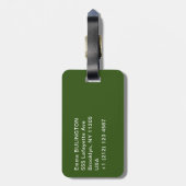 Paul Gauguin - Straat in Tahiti Bagagelabel (Achterkant verticaal)