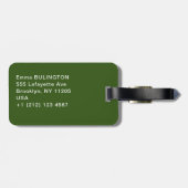 Paul Gauguin - Straat in Tahiti Bagagelabel (Achterkant horizontaal)