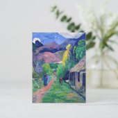 Paul Gauguin - Straat in Tahiti Briefkaart (Staand voorkant)
