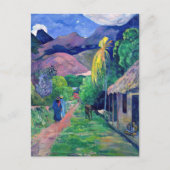 Paul Gauguin - Straat in Tahiti Briefkaart (Voorkant)