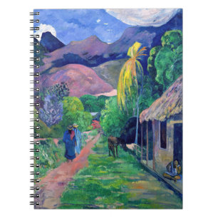Paul Gauguin - Straat in Tahiti Notitieboek
