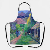 Paul Gauguin - Straat in Tahiti Schort (Voorkant)