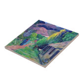 Paul Gauguin - Straat in Tahiti Tegeltje (Zijkant)