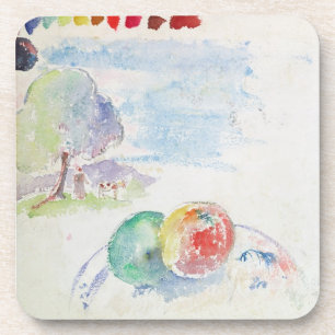 Paul Gauguin   Studie van vruchten en landschap, 1 Drankjes Onderzetter